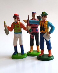 Avcı Figürü 1/50 3 Adet - Eshel