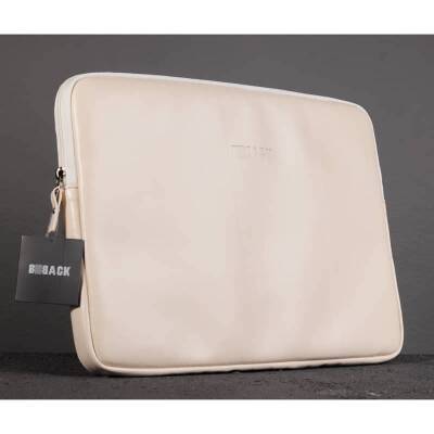 Bback Düz Laptop Çantası Krem - 1