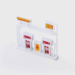 Beyaz Benzin İstasyonu 1/50 2 Adet - Eshel