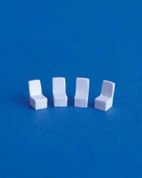 Beyaz Koltuk 1/150 4 Adet - Eshel