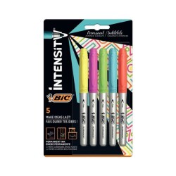 Bic Intensity Permanent Marker 5 Renk - 1