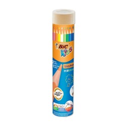 Bic Kids Evolution Kuru Boya Kalemi 12+1 Renk Metal Tüp - 1