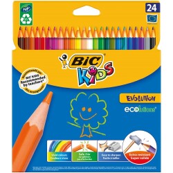 Bic Kids Evolution Kuru Boya Kalemi 24 Renk - 1