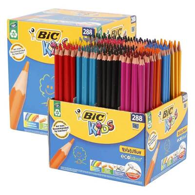 Bic Kids Evolution Kuru Boya Kalemi 288'li Sınıf Paketi - 2