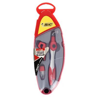 Bic Lycee Pergel Seti 3 Parça Kırmızı - 1