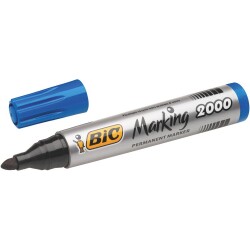 Bic Marking 2000 Permanent Marker Yuvarlak Uç Mavi - 1