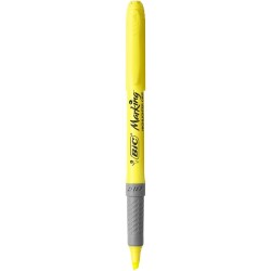 Bic Marking Highlighter Grip Fosforlu Kalem Sarı - 1