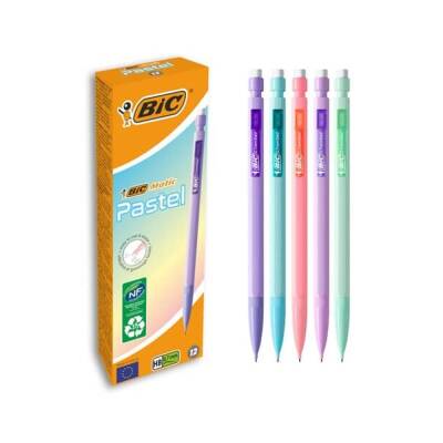 Bic Matic Pastel Renkler 0.7 mm Versatil Kalem 12'li Kutu - 1