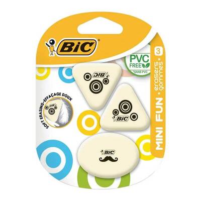 Bic Mini Fun Silgi 3'lü Blister - 1