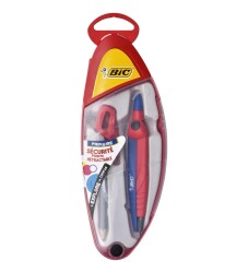 Bic Primaire Pergel Seti 3 Parça Kırmızı-Mavi - 1