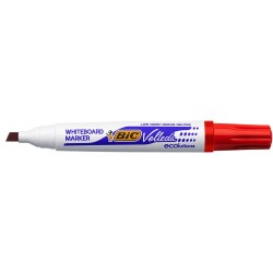 Bic Velleda 1751 Kesik Uç Beyaz Tahta Kalemi Kırmızı - 1