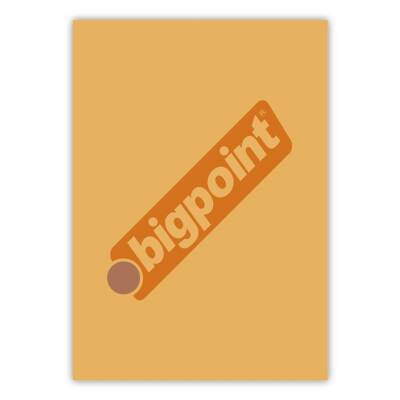 Bigpoint A4 Cilt Kapağı 150 Mikron Şeffaf Turuncu 100'lü Paket - 1