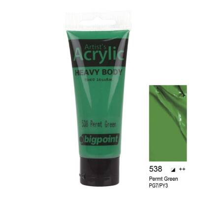 Bigpoint Akrilik Boya 75 ml Permt Green 538 - 1
