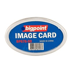 Bigpoint Akrilik İsimlik Oval Şeffaf - 1