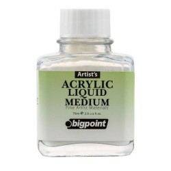 Bigpoint Akrilik Likit Medyum 75 ml. (Acrylic Liquid Medium) - 1