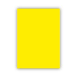 Bigpoint Fon Kartonu 50x70cm 160 Gram Limon Sarısı 100'lü Paket - 1