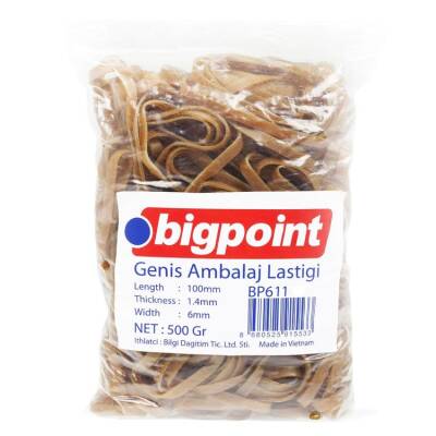 Bigpoint Geniş Ambalaj Lastiği 500 Gram %100 Kauçuk - 1