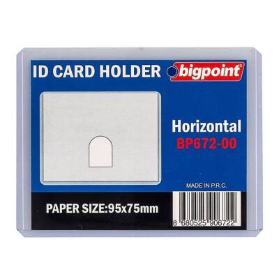 Bigpoint Kart Kabı Şeffaf 95x75mm - 1