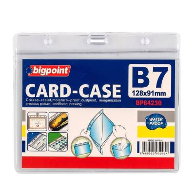 Bigpoint Kilitli Kart Poşeti Yatay B7 (128x91mm) - 1