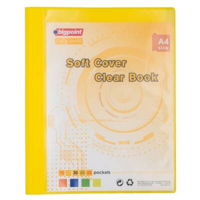 Bigpoint Lolly Serisi Soft Sunum Dosyası Cepli 40'lı Sarı - 1