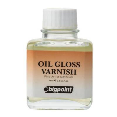 Bigpoint Parlak Yağlı Boya Verniği 75 ml. (Oil Gloss Varnish) - 1