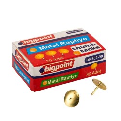 Bigpoint Raptiye Metal Sarı (Pirinç) - 1