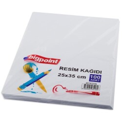 Bigpoint Resim Kağıdı 25x35cm 100'lü Paket - 1