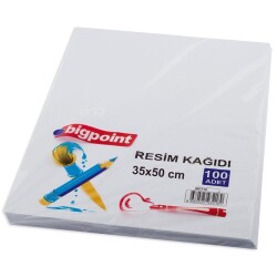 Bigpoint Resim Kağıdı 35x50cm 100'lü Paket - 1