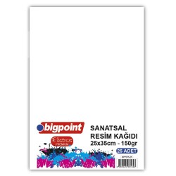 Bigpoint Sanatsal Resim Kağıdı 25x35cm 150 Gram - 25 Yaprak - 1