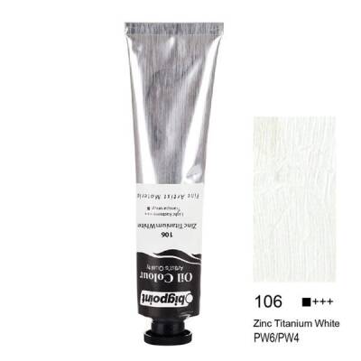 Bigpoint Yağlı Boya 200 ml. 106 Zinc Titanium White - 1