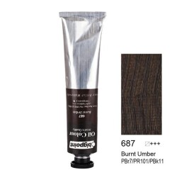 Bigpoint Yağlı Boya 200 ml. 687 Burnt Umber - 1