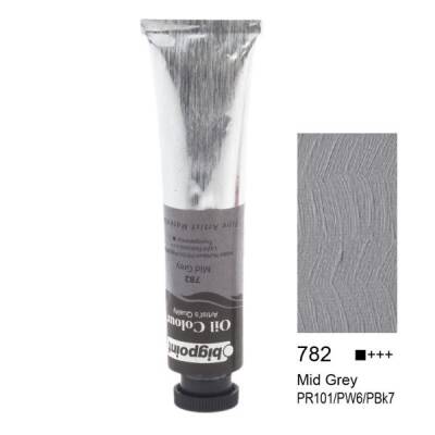 Bigpoint Yağlı Boya 200 ml. 782 Mid Grey - 1