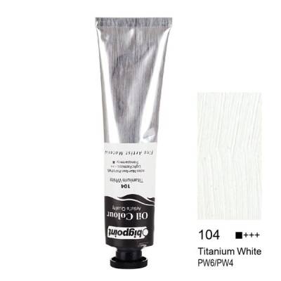 Bigpoint Yağlı Boya 45 ml. 104 Titanium White - 1