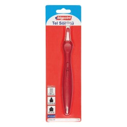 Bigpoint Zımba Teli Sökücü Kalem Tipi Kırmızı - 1