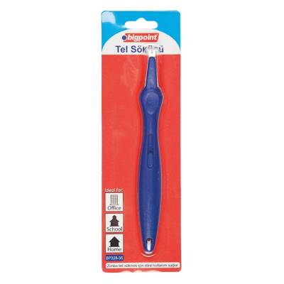 Bigpoint Zımba Teli Sökücü Kalem Tipi Mavi - 1
