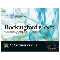 Bockingford Suluboya Blok Cold Pres 300 gr 360x260mm 12 yp - 1