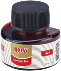 Brons Çini Mürekkebi KIRMIZI - 1