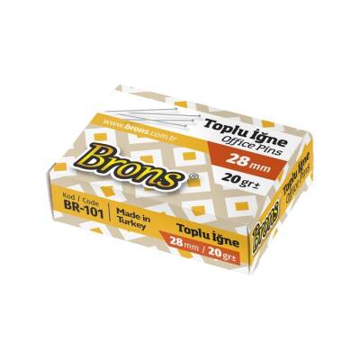 Brons Toplu İğne 28 mm 20 gr - 1