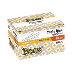 Brons Toplu İğne 28 mm 250 gr - 1