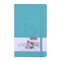 Bruynzeel Bullet Journal Noktalı Defter Sert Kapak 140 gr 13x21 cm 64 yp YEŞİL - 1