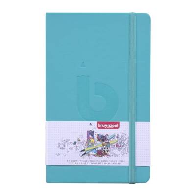 Bruynzeel Bullet Journal Noktalı Defter Sert Kapak 140 gr 13x21 cm 64 yp YEŞİL - 1