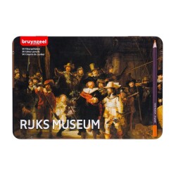 Bruynzeel Kuru Boya Kalemi 50 Renk Metal Kutu Rijks Museum The Night Watch - 1