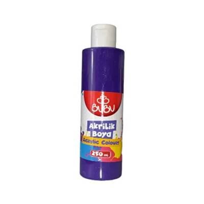 Bubu Akrilik Boya 250 ml MOR - 1