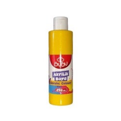 Bubu Akrilik Boya 250 ml SARI - 1