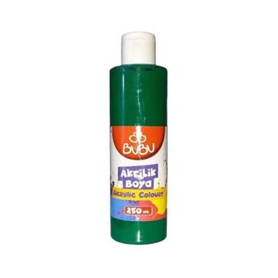 Bubu Akrilik Boya 250 ml YEŞİL - 1