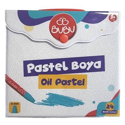 Bubu Çantalı Pastel Boya 24 Renk - 1