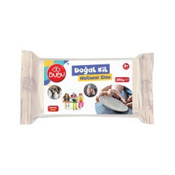 Bubu Doğal Kil Seramik Hamuru 250 gr Beyaz - 1