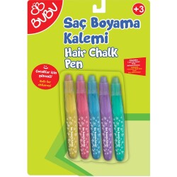 BuBu Hair Chalk Saç Boyama Kalemi 5 Renk - 1