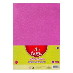 BuBu Simli Karton 10 Adet 50x70 cm. PEMBE - 1