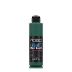 Cadence Ambiante Suya Dayanıklı Islak Zemin Boyası 250 ml AW-14 ZÜMRÜT + 10 gr Katalizör - 1